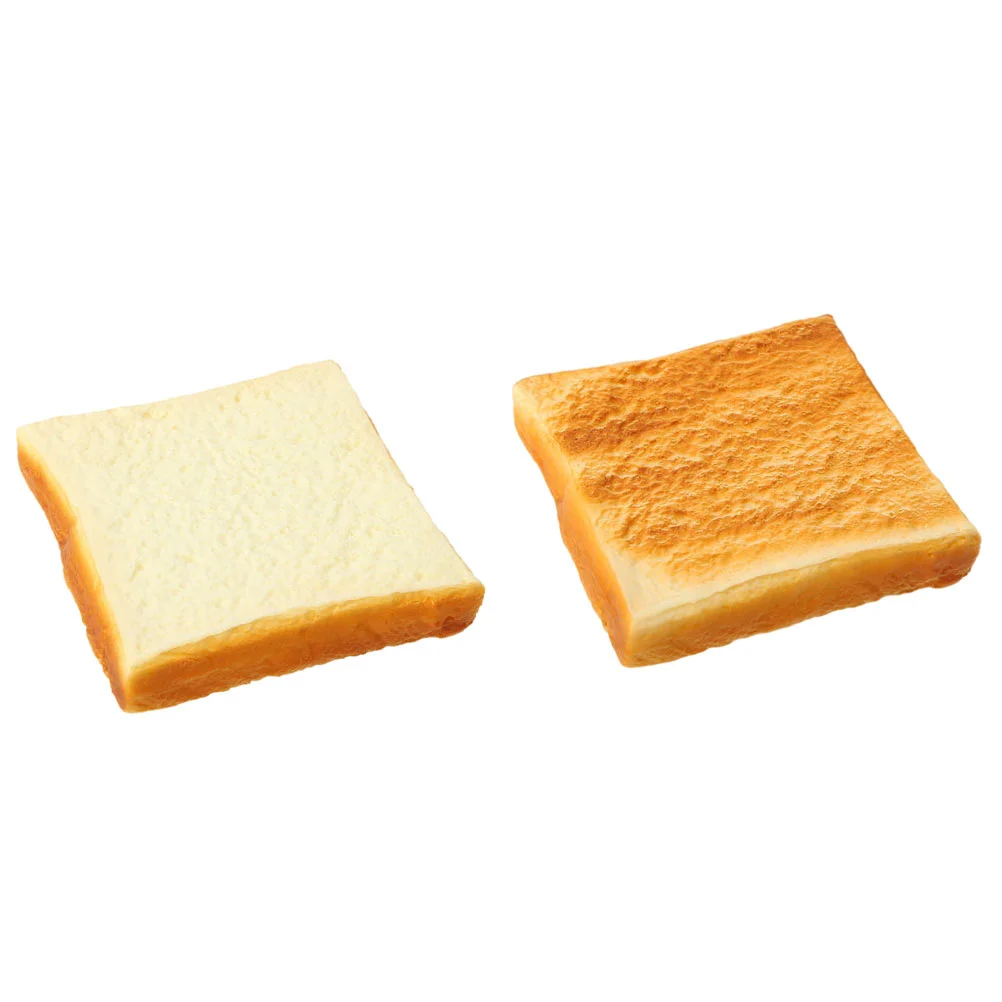2 Pcs Simulated Bread Toast Model White Brown Artificial Bakery Props Decoration Non Deform Colors Bright Lustrous Fade
2 Pcs Simulated Bread Toast Model White Brown Artificial Bakery Props Decoration Non Deform Colors Bright Lustrous Fade