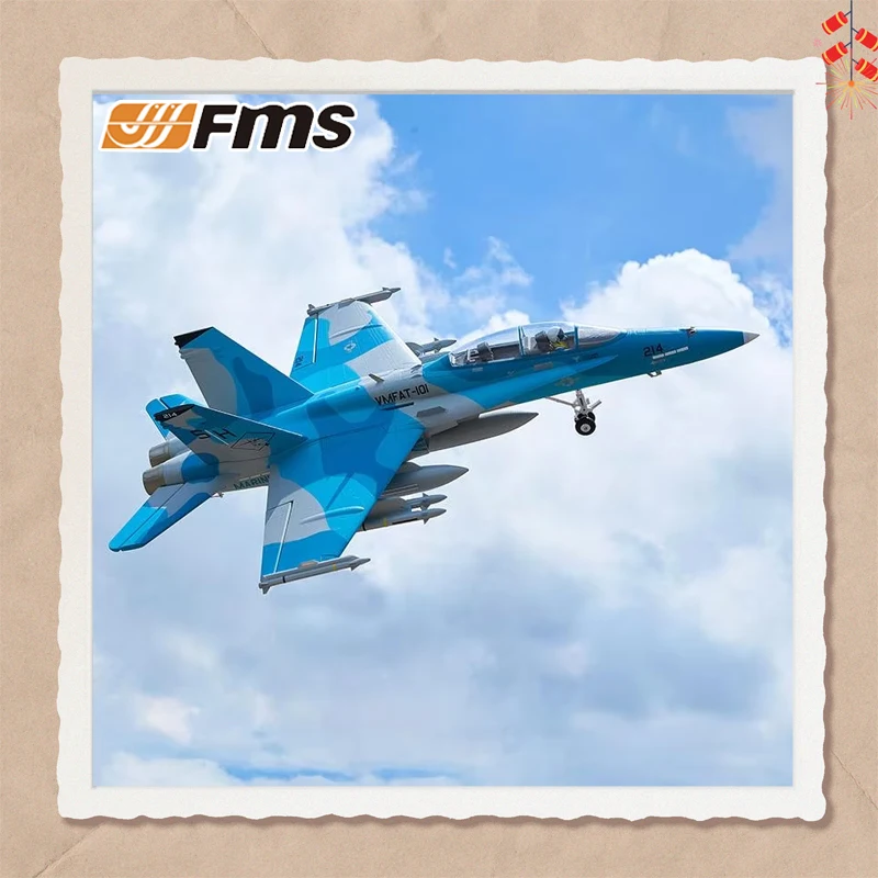 Fms 64 мм F-18 Hornet Электрический пульт дистанционного управления Модель истребителя Pnp Конфигурация Производство мастерства Изысканный
Fms 64 мм F-18 Hornet Электрический пульт дистанционного управления Модель истребителя Pnp Конфигурация Производство мастерства Изысканный