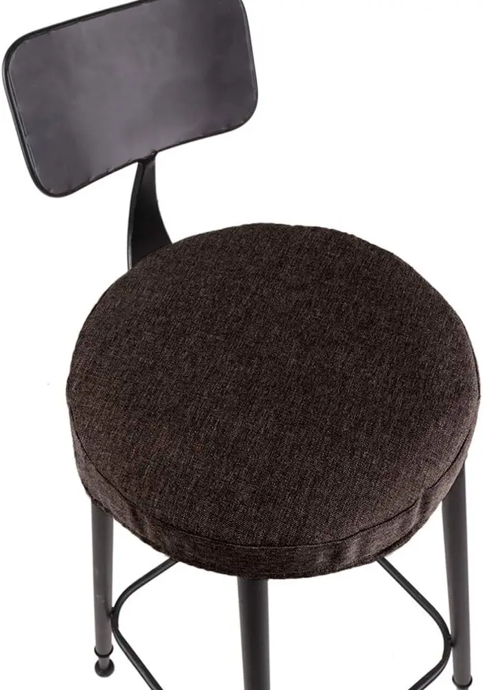 Breathable Linen Round Bar Stool Cover Padding Cushion Elastic Protectors With Fixing Strap 18 H Coffee
Breathable Linen Round Bar Stool Cover Padding Cushion Elastic Protectors With Fixing Strap 18 H Coffee