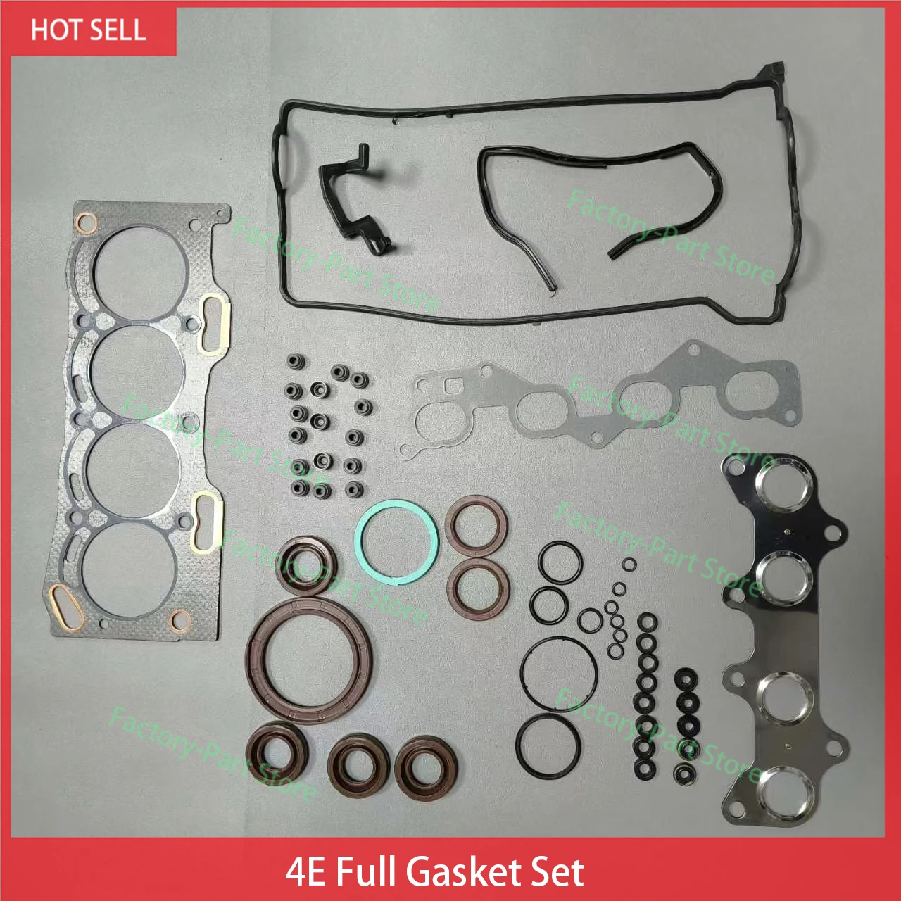 4E Full Gasket Kit Set For Toyota 04111-0R032 Overhaul Rebuild Kit
4E Full Gasket Kit Set For Toyota 04111-0R032 Overhaul Rebuild Kit