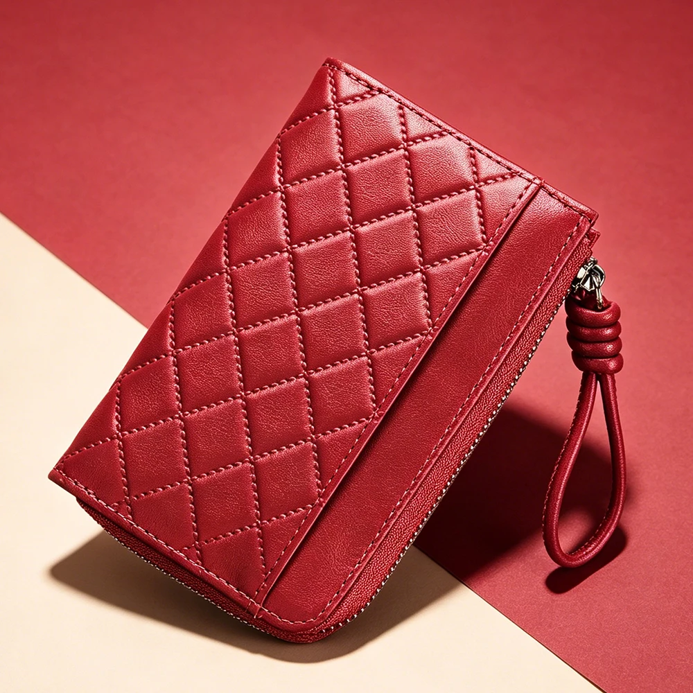 Luxury High-Quality Short Women's Wallet with Card Clip Zipper Coin Pocket Small Female Purse for Girls
Luxury High-Quality Short Women's Wallet with Card Clip Zipper Coin Pocket Small Female Purse for Girls