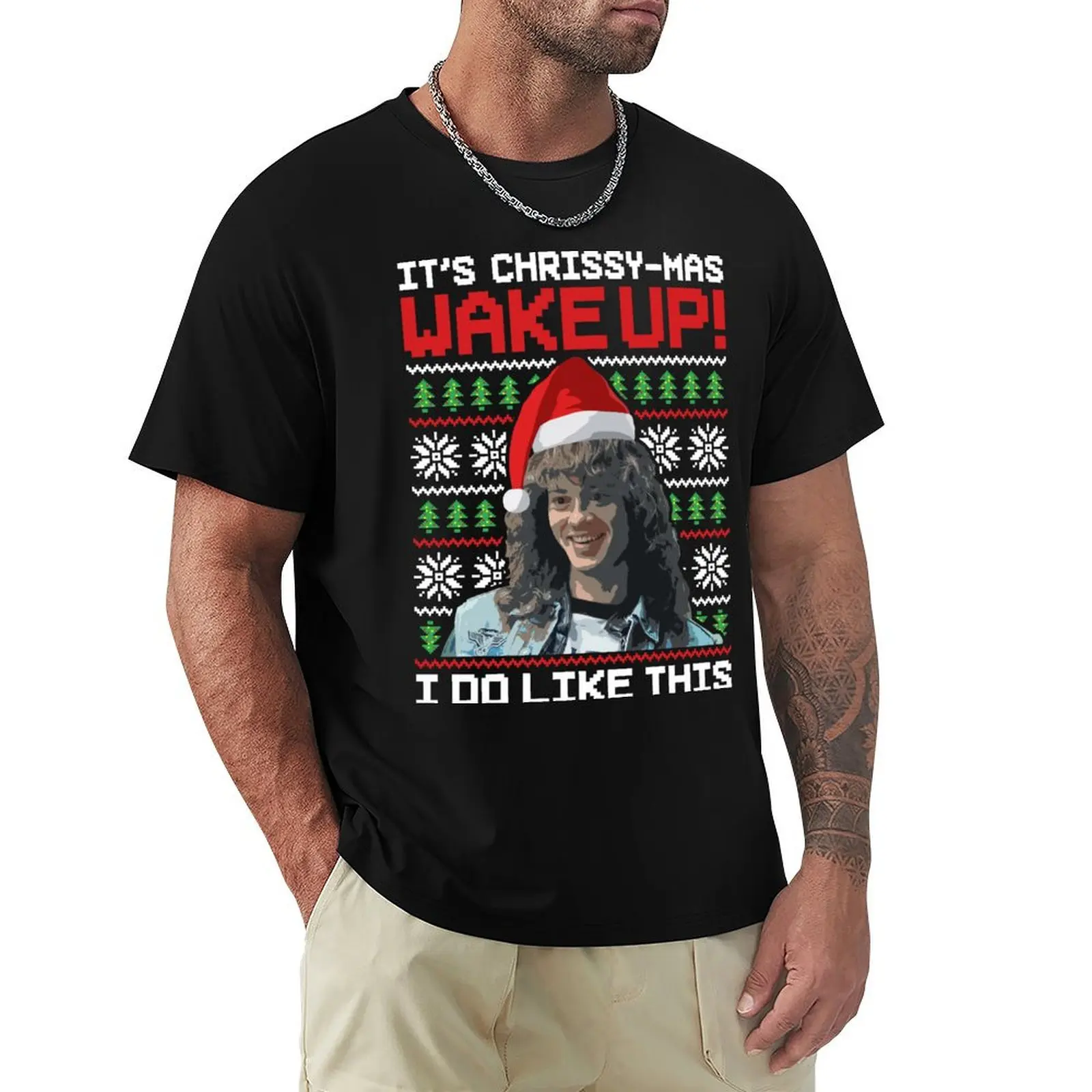 Happy Chrissymas T-Shirt Simple Trendy Casual T-Shirt
Happy Chrissymas T-Shirt Simple Trendy Casual T-Shirt