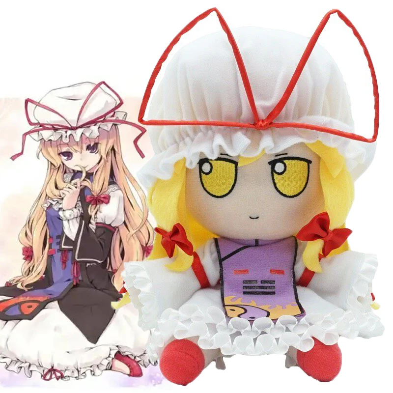 Touhou Project Yakumo Yukari Fumo Plush Toy Stuffed Sitting Doll Yakumo Ran Saigyouji Yuyuko Cirno Soft Smoke Cirno Fans Gifts
Touhou Project Yakumo Yukari Fumo Plush Toy Stuffed Sitting Doll Yakumo Ran Saigyouji Yuyuko Cirno Soft Smoke Cirno Fans Gifts