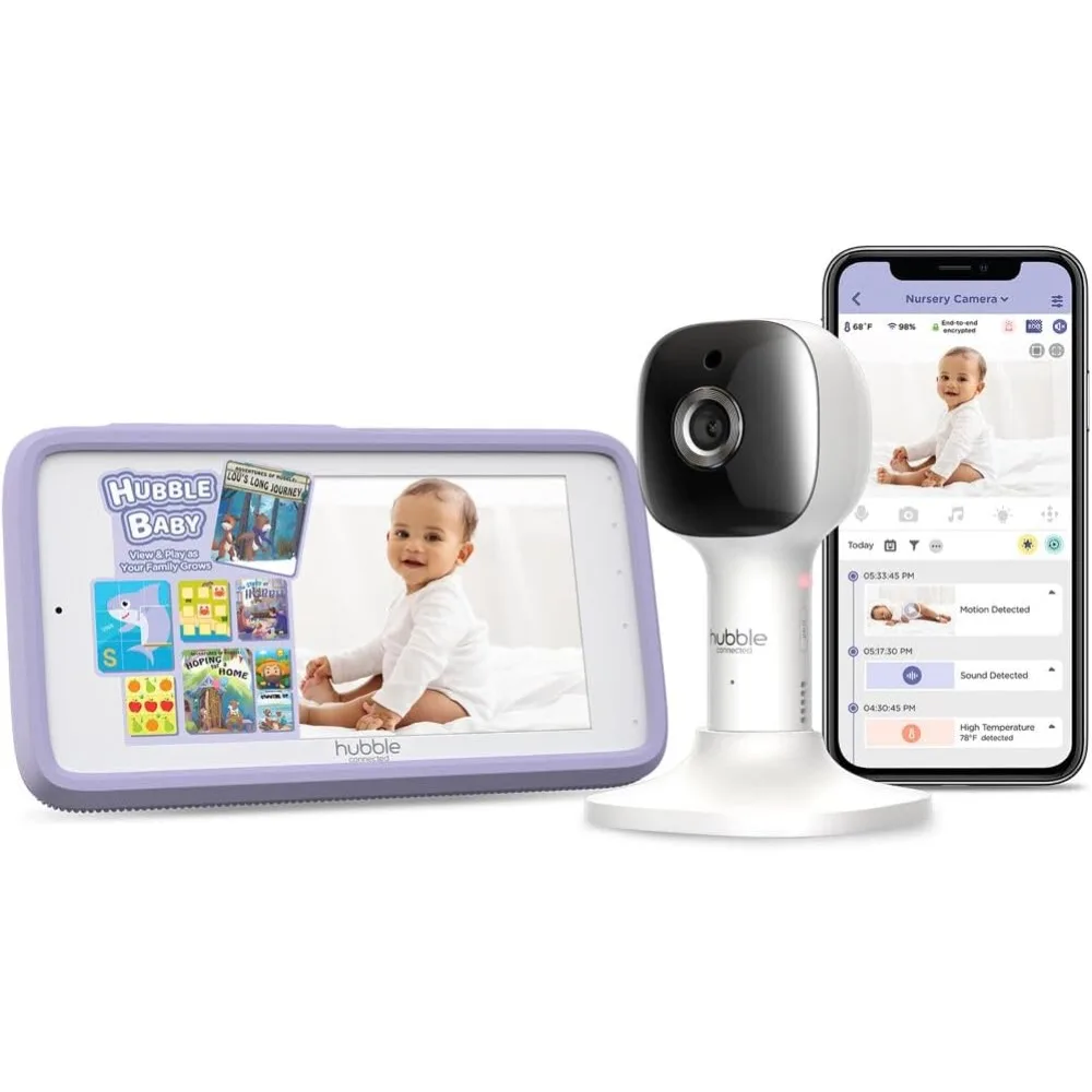 Детская монитор Pal Cloud Touch Smart с поддержкой Wi-Fi и 5-дюймовым цветным сенсорным экраном HD, родительский блок, плюс предварительно загруженный успокаивающий S
Детская монитор Pal Cloud Touch Smart с поддержкой Wi-Fi и 5-дюймовым цветным сенсорным экраном HD, родительский блок, плюс предварительно загруженный успокаивающий S