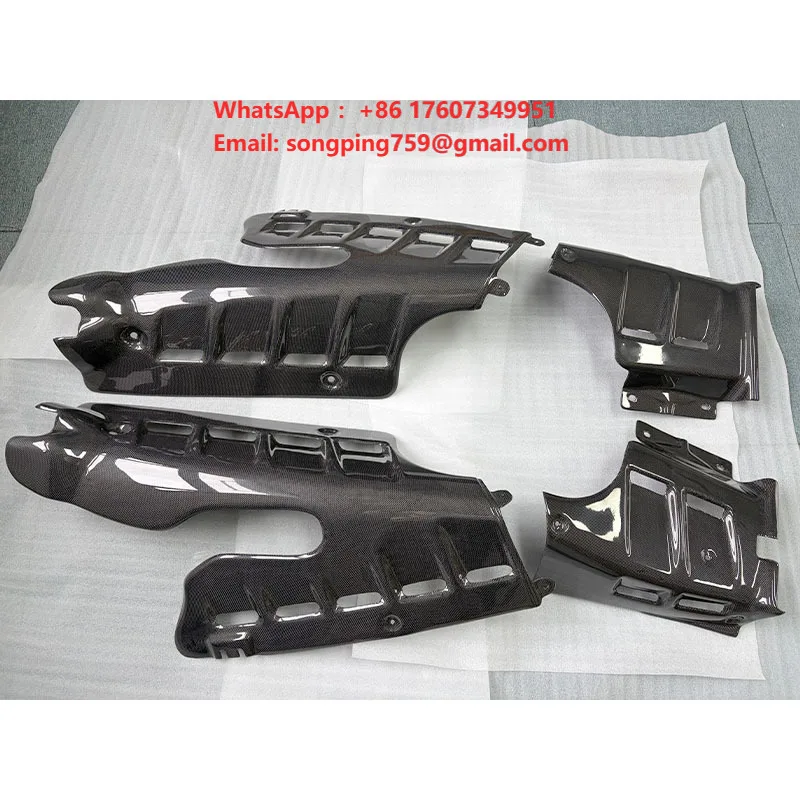Real Carbon Fiber Engine Bay Panel for Ferrari F430 Spider Convertible
Real Carbon Fiber Engine Bay Panel for Ferrari F430 Spider Convertible