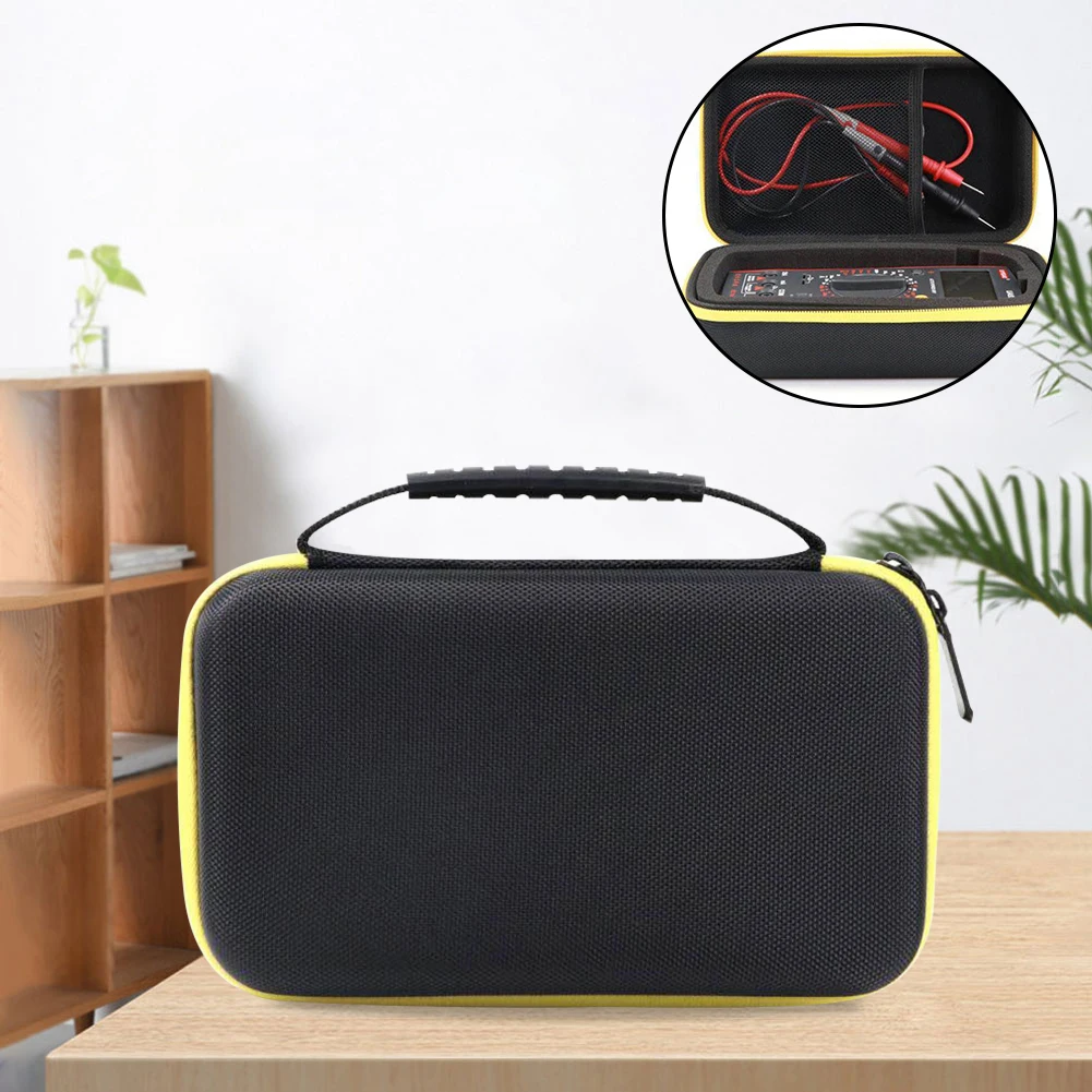 Test Leads Tool Shockproof Multimeter Storage Bag Handle Tools Organizer Storage Tote for F117C F17B F115C Toolkit
Test Leads Tool Shockproof Multimeter Storage Bag Handle Tools Organizer Storage Tote for F117C F17B F115C Toolkit