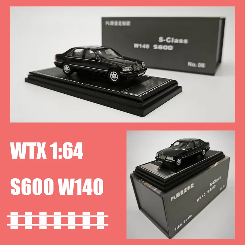 WTX Diecast 1:64 S600 W140 Alloy Car Model Static Collection Decorated Holiday Gifts Toys
WTX Diecast 1:64 S600 W140 Alloy Car Model Static Collection Decorated Holiday Gifts Toys