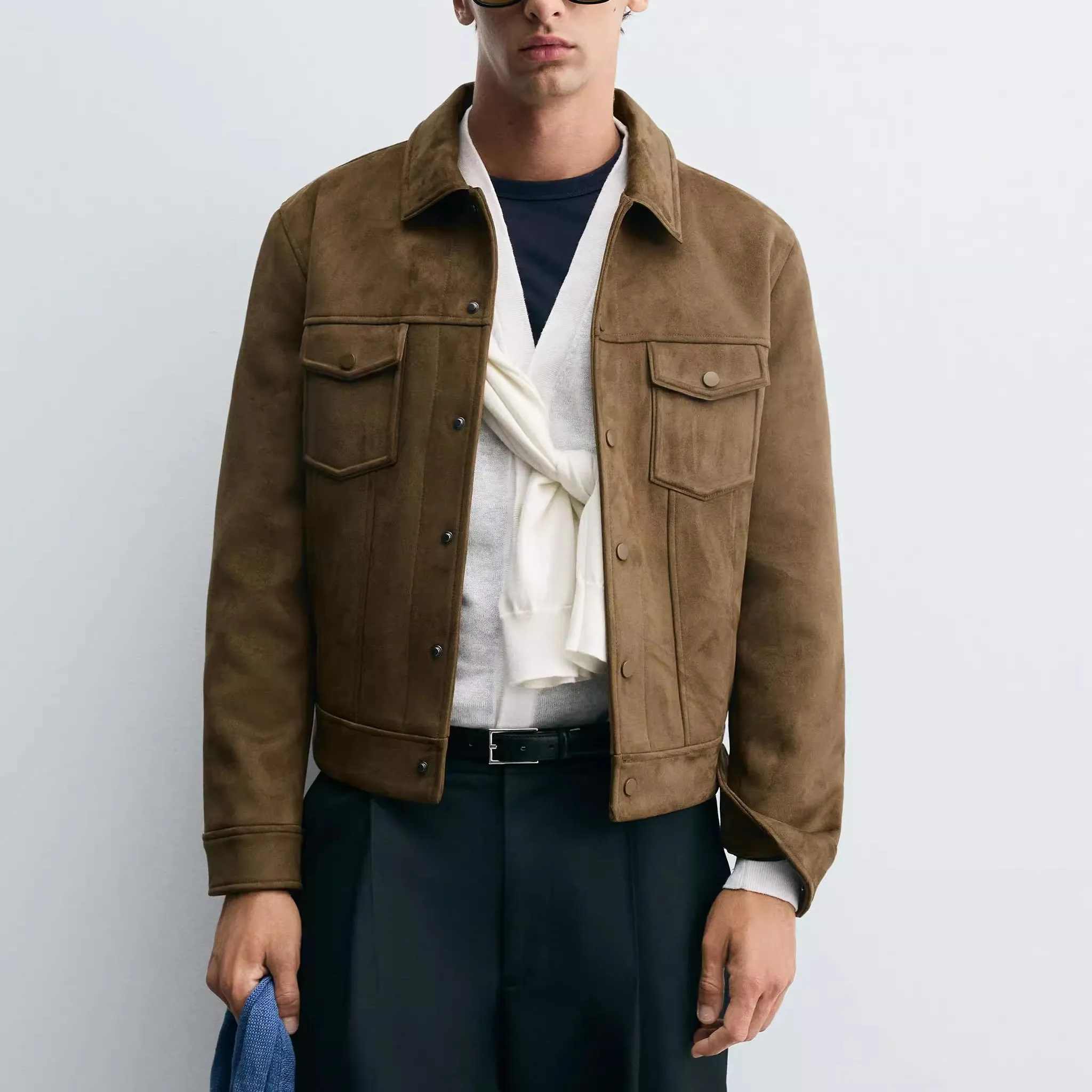 Men's Slim Fit Straight Jaet Coat Autumn New Arrival Anti-Fur Leather Effect Casual Sle Long Sve Windproof No Fill
Men's Slim Fit Straight Jaet Coat Autumn New Arrival Anti-Fur Leather Effect Casual Sle Long Sve Windproof No Fill