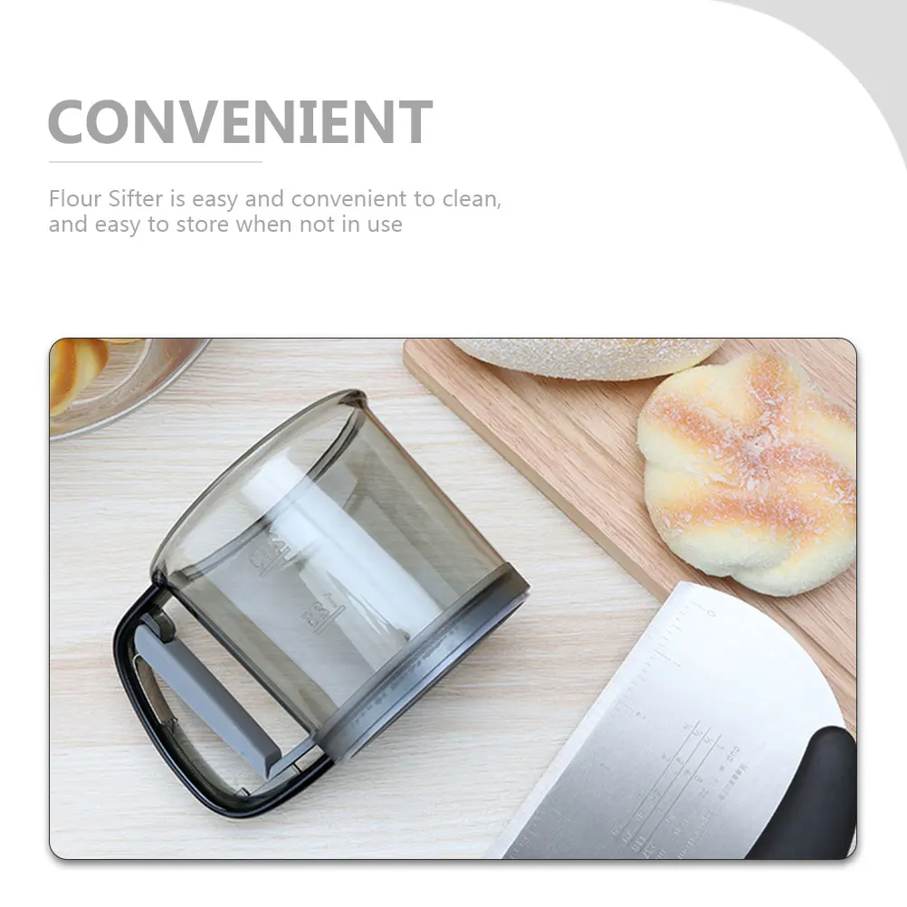 Handheld Flour Sifter Cup Kitchen Baking Tool Portable Powder Strainer Sieve For Baking Powdered Sugar Fine Workmanship
Handheld Flour Sifter Cup Kitchen Baking Tool Portable Powder Strainer Sieve For Baking Powdered Sugar Fine Workmanship