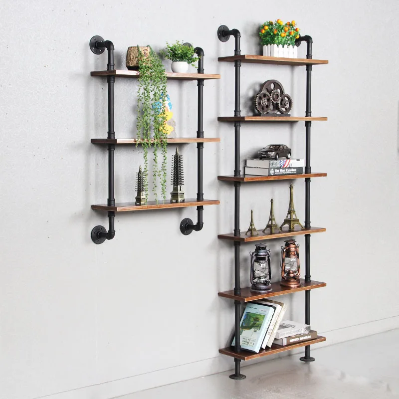 Wrought iron water pipe wall shelf living room creative wall hanging wall decoration retro industrial style solid wood baffle
Wrought iron water pipe wall shelf living room creative wall hanging wall decoration retro industrial style solid wood baffle