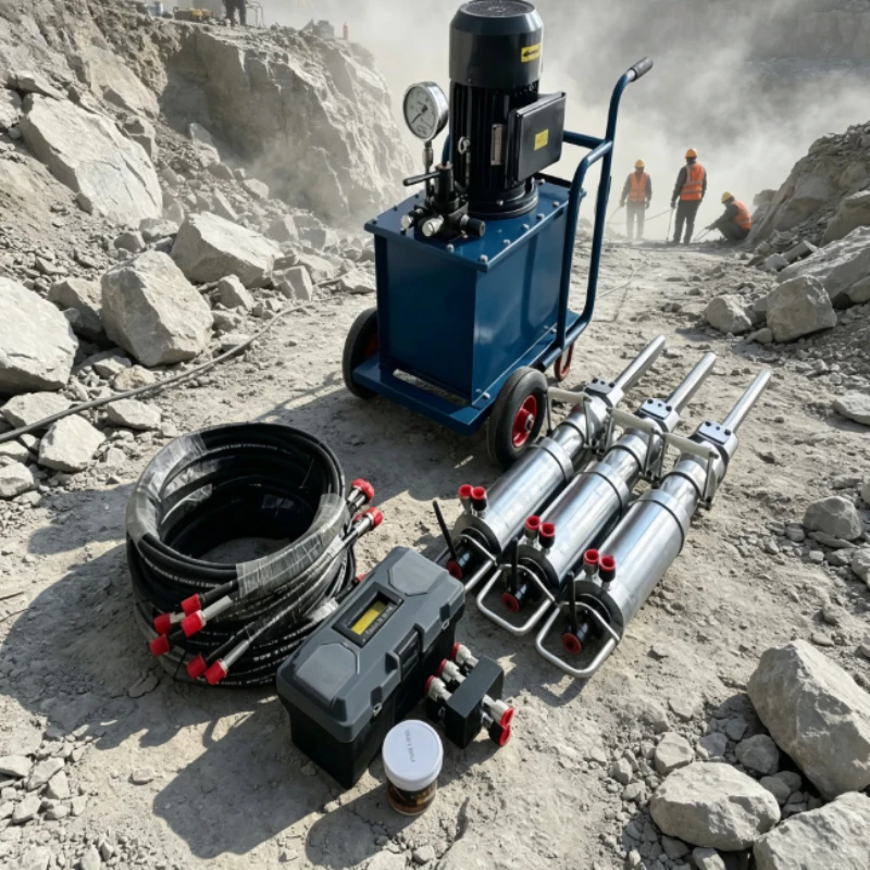 Reconstruction Diesel Hydraulic Rock Splitting Machine Heavy Hydraulic Stone Splitter Concrete Block Breaking Machinery
Reconstruction Diesel Hydraulic Rock Splitting Machine Heavy Hydraulic Stone Splitter Concrete Block Breaking Machinery