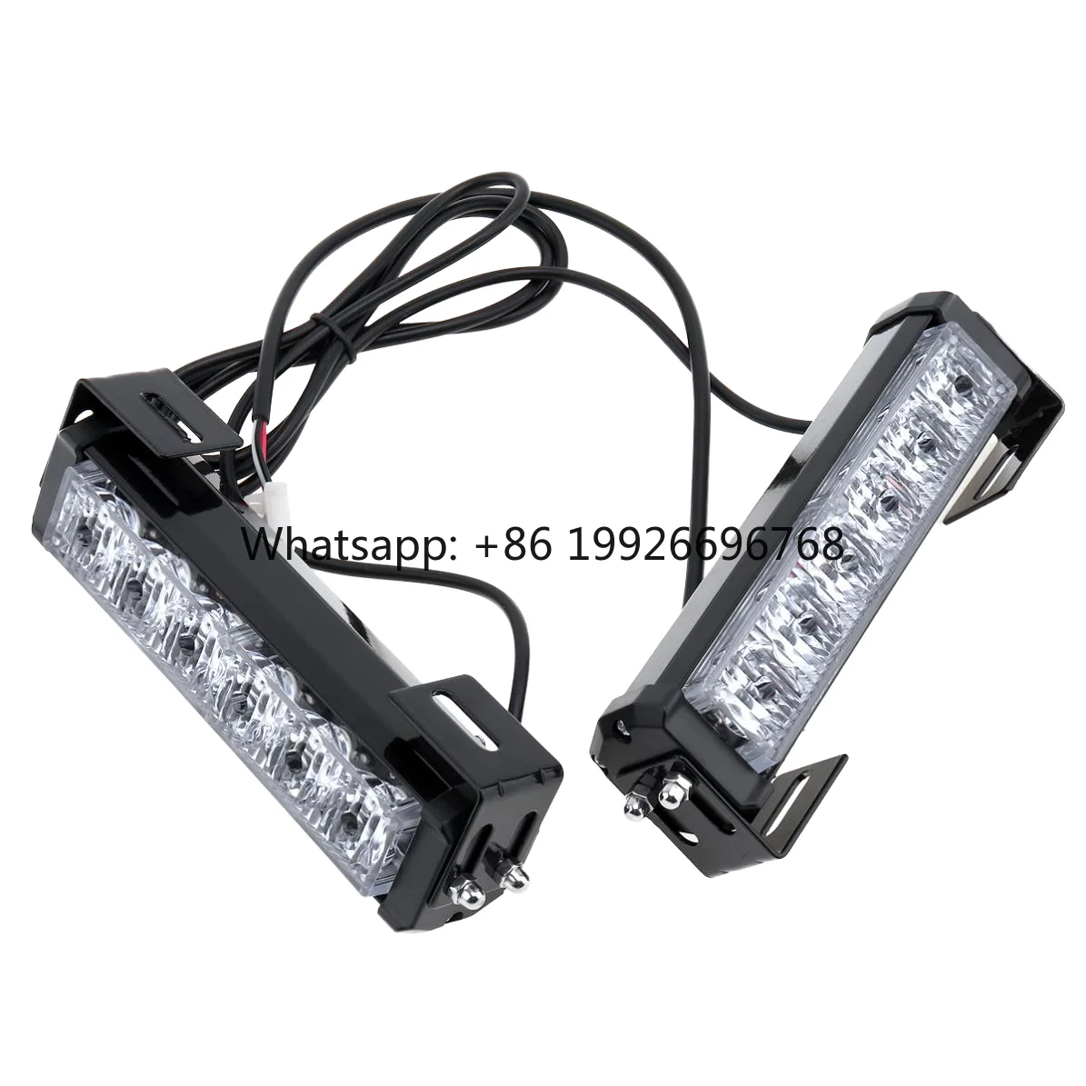 High Power 12V 36W Grille Mount 2x6LED Amber LED Strobe Warning Light for Car & Truck FDN KM813-2A
High Power 12V 36W Grille Mount 2x6LED Amber LED Strobe Warning Light for Car & Truck FDN KM813-2A