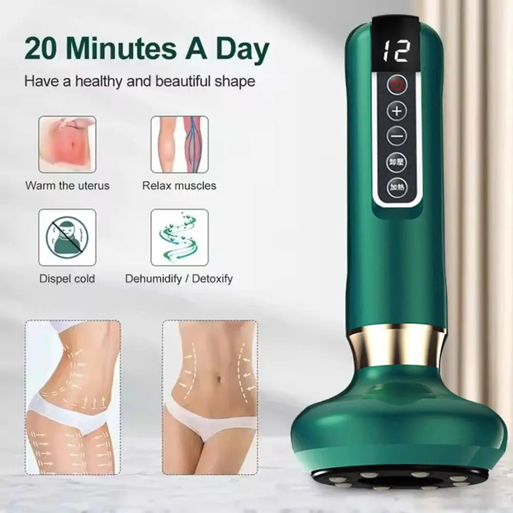 12 Levels Electric Cupping Massager Vacuum Suction Cellulite Heating Scraping Anti Cup Therapy Massage Slimming Body E8Q5
12 Levels Electric Cupping Massager Vacuum Suction Cellulite Heating Scraping Anti Cup Therapy Massage Slimming Body E8Q5