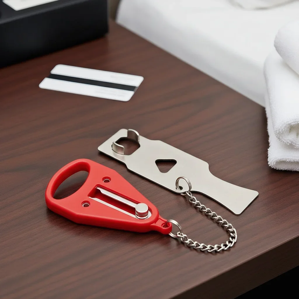 Portable Anti-theft Door Lock: Safe No-drilling Lock Buckle for Hotel and Home Security
Portable Anti-theft Door Lock: Safe No-drilling Lock Buckle for Hotel and Home Security