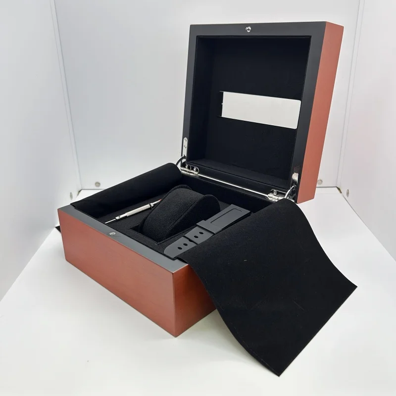 Luxury Orange Wood Flannelette Storage Business Affairs Gift Watch Box with Paper Bag Silicone Strap fits Pam No Logo Watch Box
Luxury Orange Wood Flannelette Storage Business Affairs Gift Watch Box with Paper Bag Silicone Strap fits Pam No Logo Watch Box
