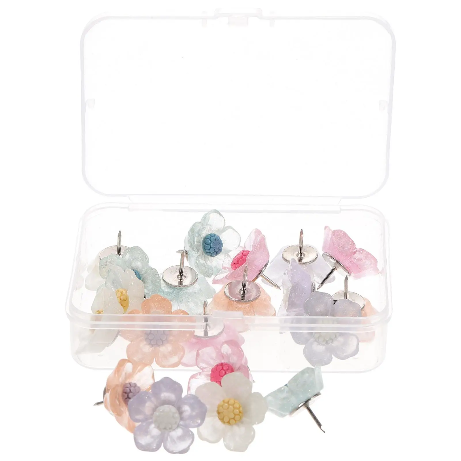 20 Pcs Flower Pin Lovely Push Pushpins Small Thumb Tacks Shape Office Supplies Multi-function Thumbtacks Shaped
20 Pcs Flower Pin Lovely Push Pushpins Small Thumb Tacks Shape Office Supplies Multi-function Thumbtacks Shaped