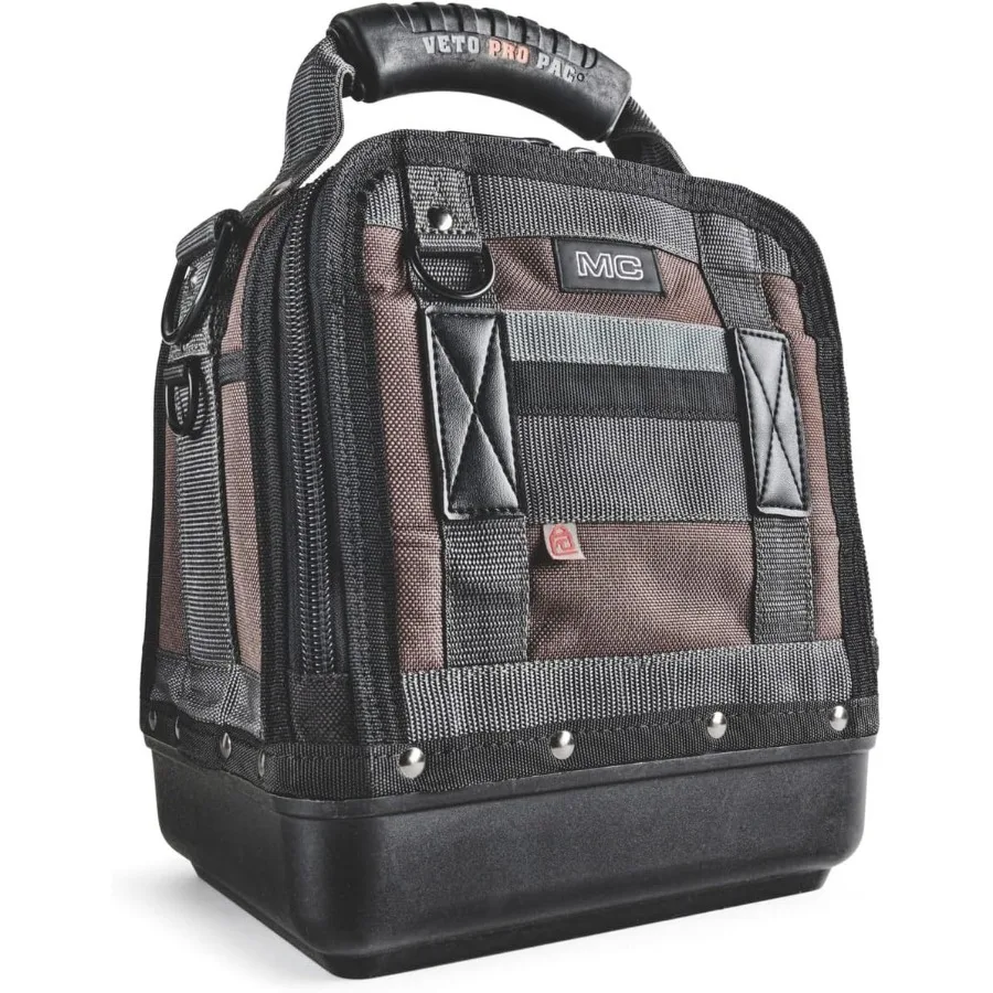 Сумка для инструментов Pro Pac MC, оригинальная для профессионального использования, прочный полиэстер, черный цвет, большая вместимость с несколькими отделениями
Сумка для инструментов Pro Pac MC, оригинальная для профессионального использования, прочный полиэстер, черный цвет, большая вместимость с несколькими отделениями