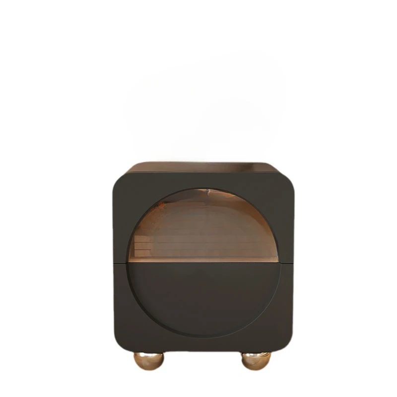 Wind bedside table Round bedroom solid wood cute cabinet New wind bedside cream household locker
Wind bedside table Round bedroom solid wood cute cabinet New wind bedside cream household locker