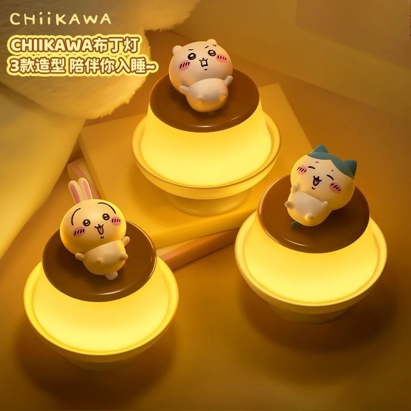 Cute Anime Chiikawa Pudding Night Light Soft Lighting Dimmable Unique Design Type-C Rechargeable Standby Time Exquisite Gift Box
Cute Anime Chiikawa Pudding Night Light Soft Lighting Dimmable Unique Design Type-C Rechargeable Standby Time Exquisite Gift Box