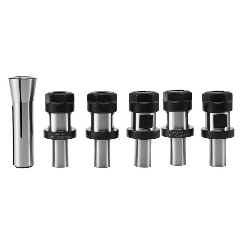 3Pcs Chuck Chuck + 1Pc R8 Chuck 3/4, with Flat TTS System Kit with 2Pcs Chuck Tool Holder C3/4-ER20-1.38L Tool Holder
3Pcs Chuck Chuck + 1Pc R8 Chuck 3/4, with Flat TTS System Kit with 2Pcs Chuck Tool Holder C3/4-ER20-1.38L Tool Holder