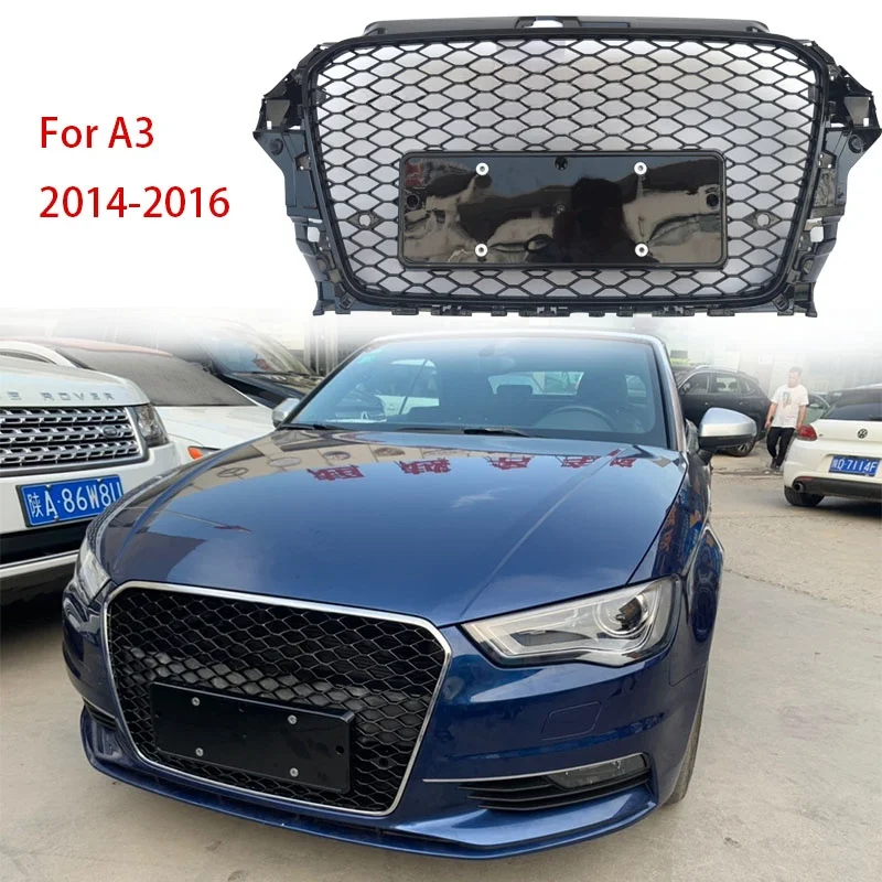 For 2014 2015 2016 Audi A3 retrofitted RS3 8V Upgrade RS3 Grill Honeycomb Grille Trim Front Bumper Racing Grills Accessories
For 2014 2015 2016 Audi A3 retrofitted RS3 8V Upgrade RS3 Grill Honeycomb Grille Trim Front Bumper Racing Grills Accessories