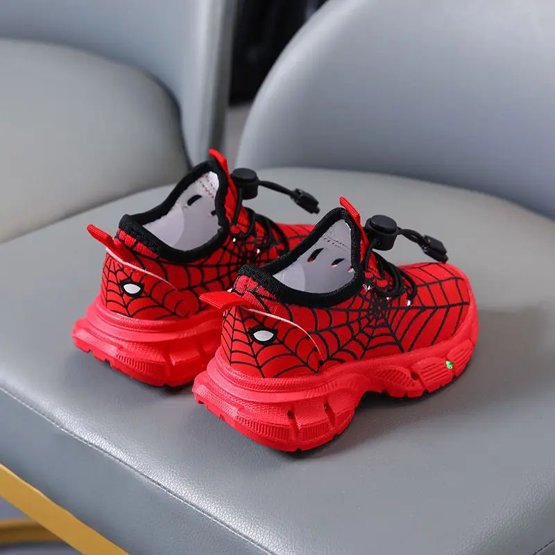 Spider-Man Light-Up Sneakers for Boys, Spring Autumn Casual Sport Shoes with LED Glow New Arrival
Spider-Man Light-Up Sneakers for Boys, Spring Autumn Casual Sport Shoes with LED Glow New Arrival