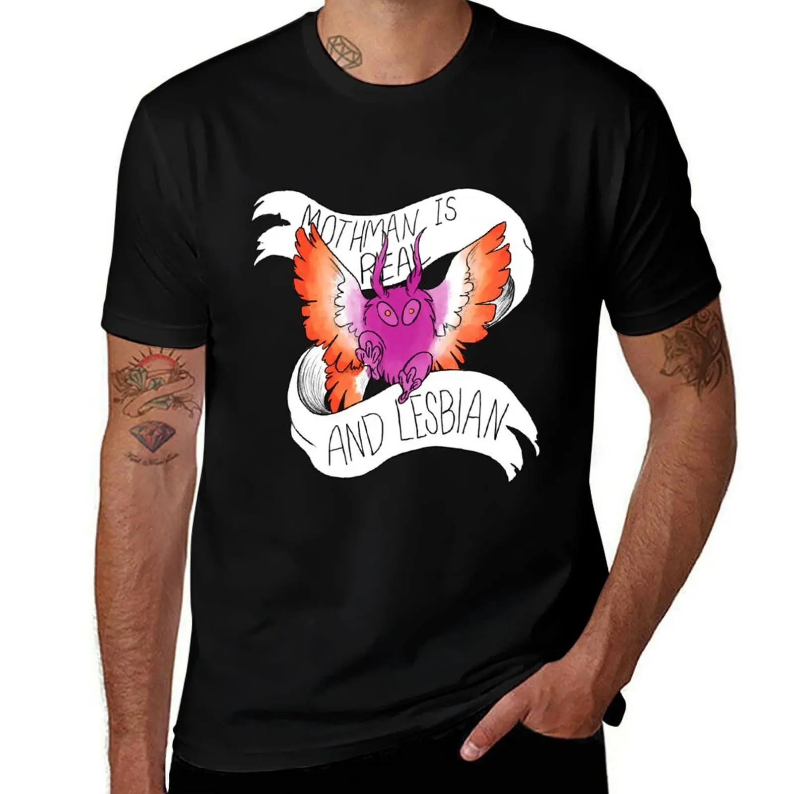 Mothman is Lesbian T-Shirt t shirts with prints t shirt men 100% cotton luxury brand man t shirt cotton high quality T-shirt
Mothman is Lesbian T-Shirt t shirts with prints t shirt men 100% cotton luxury brand man t shirt cotton high quality T-shirt