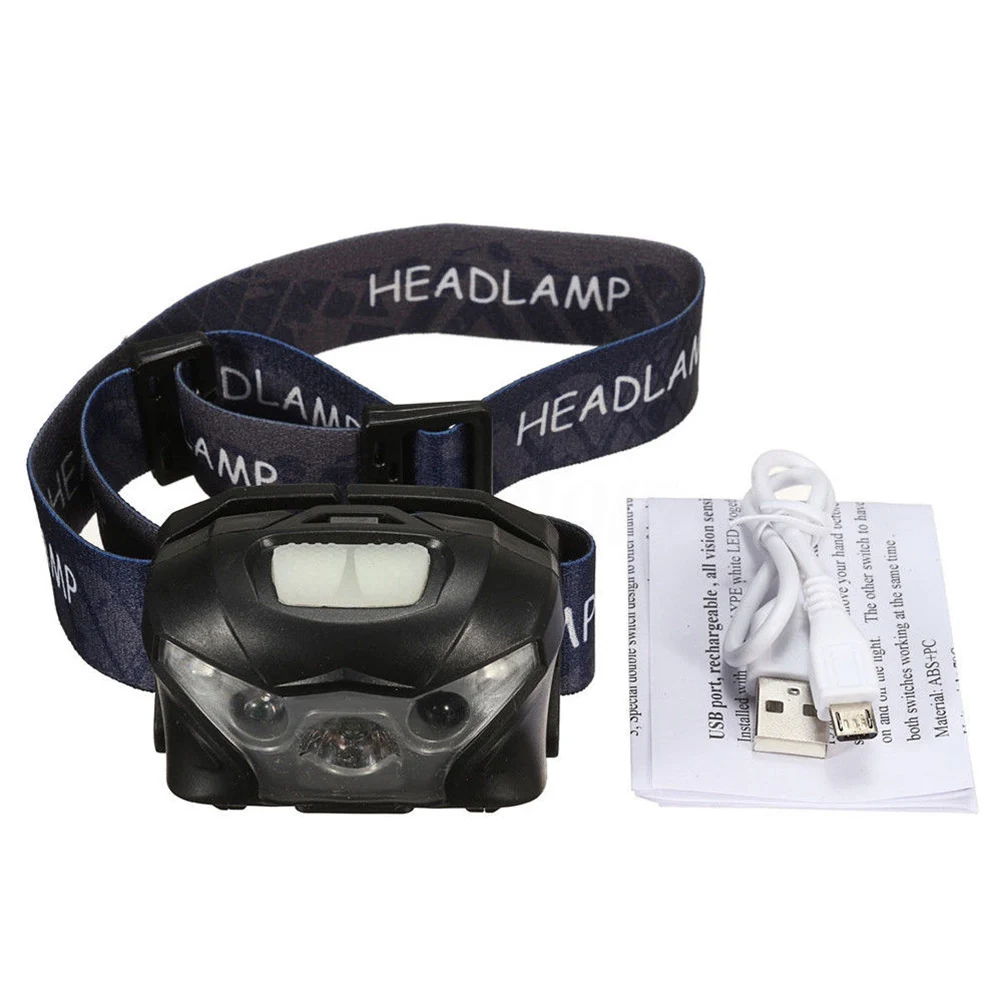 Rechargeable LED Headlamp Flashlight for Night Run Camping Hiking Hunting Fishing Sensor Headlight Torch Lamp USB Charging Full
Rechargeable LED Headlamp Flashlight for Night Run Camping Hiking Hunting Fishing Sensor Headlight Torch Lamp USB Charging Full