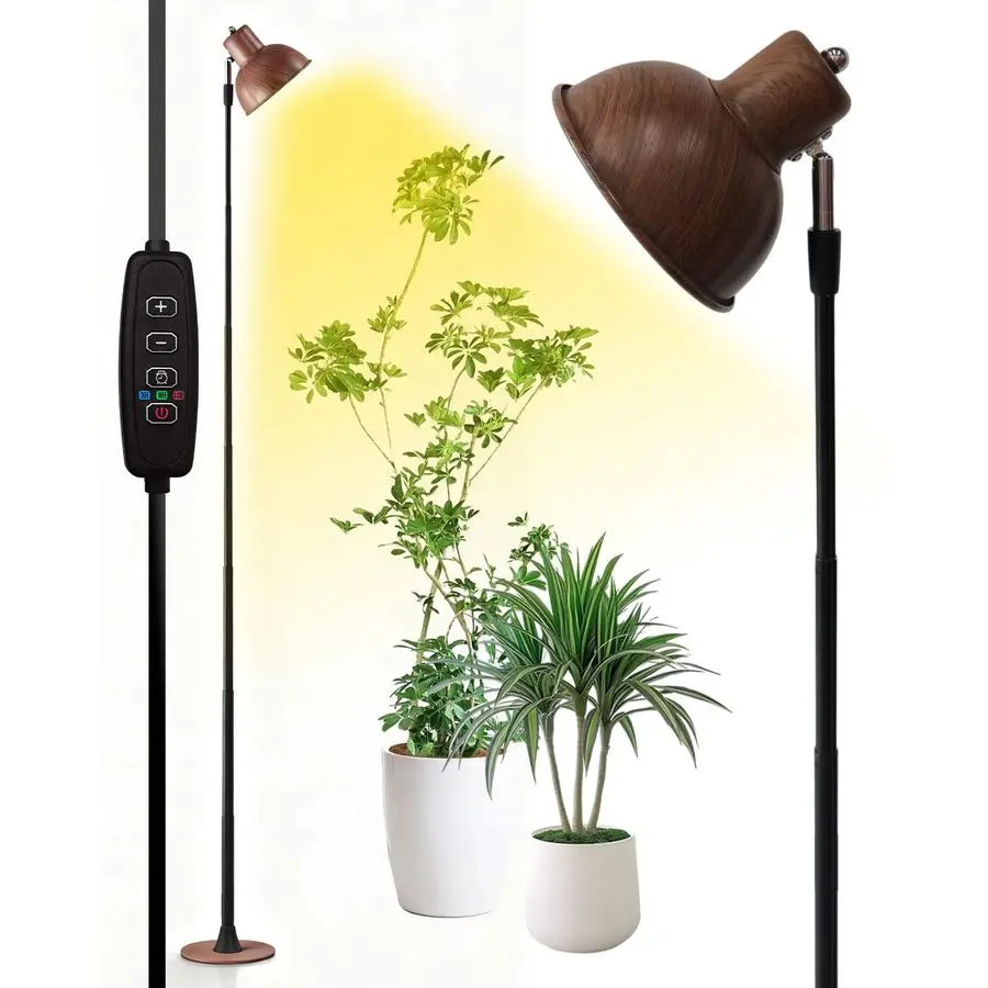 Светильник для выращивания комнатных растений, светодиодный светильник для выращивания растений с текстурой ореха, подъемная лампа для растений, регулируемая высота, автоматический таймер с
Светильник для выращивания комнатных растений, светодиодный светильник для выращивания растений с текстурой ореха, подъемная лампа для растений, регулируемая высота, автоматический таймер с