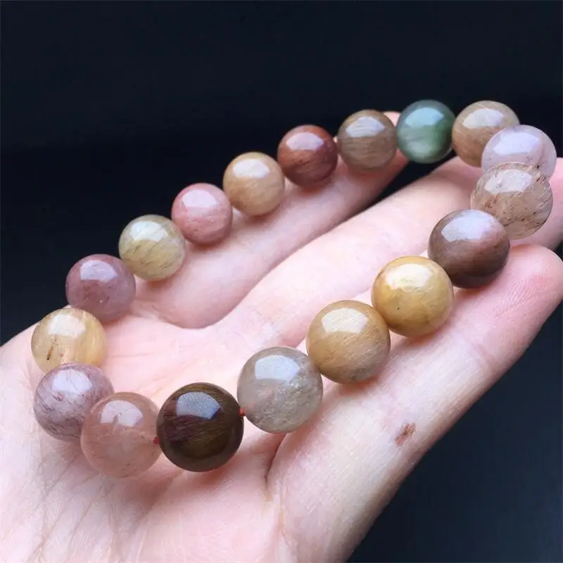 10MM Natural Colored Rutilated Quartz Bracelet Jewelry Adjustable Chain Quartz Crystal Stone Bangle For Women Gift 1pcs
10MM Natural Colored Rutilated Quartz Bracelet Jewelry Adjustable Chain Quartz Crystal Stone Bangle For Women Gift 1pcs