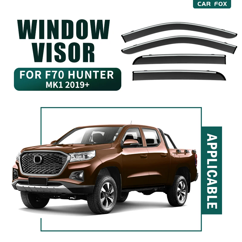 For CH-ANGAN F70 MK1 2019+ Plastic Window Visor Vent Shades Sun Rain Deflector Guard 4PCS/SET
For CH-ANGAN F70 MK1 2019+ Plastic Window Visor Vent Shades Sun Rain Deflector Guard 4PCS/SET