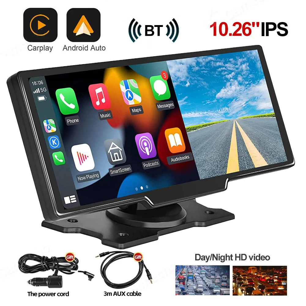 10.26 Inch Stereo Radio Multimedia Player Dash Cam ADAS Car DVR GPS Navigation FM Parking Monitor Rearview Mirror Video Recorder
10.26 Inch Stereo Radio Multimedia Player Dash Cam ADAS Car DVR GPS Navigation FM Parking Monitor Rearview Mirror Video Recorder