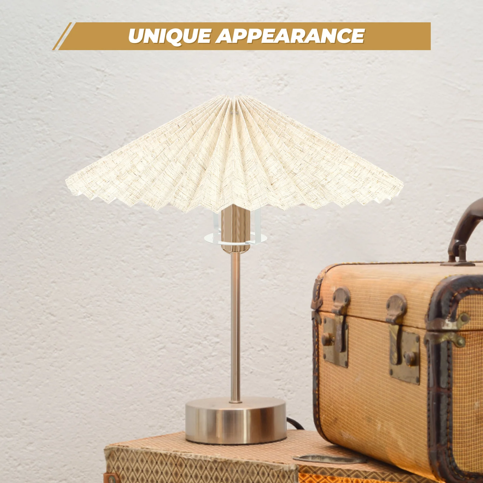 Umbrella Lampshade 4 2cm Pleated Fabric Modern Lampshade Lampshades for Table Bedside Lighting Shades Replacement
Umbrella Lampshade 4 2cm Pleated Fabric Modern Lampshade Lampshades for Table Bedside Lighting Shades Replacement