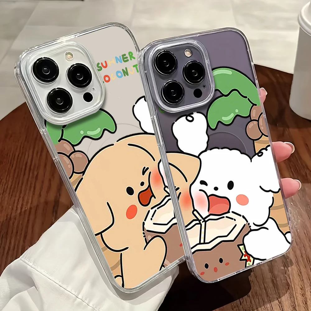 Suhner coconut Cartoon Phone Case For iPhone 11 12 13 14 15 16 Pro Max Plus Magesafe Magnetic Transparent Charge Soft Shell
Suhner coconut Cartoon Phone Case For iPhone 11 12 13 14 15 16 Pro Max Plus Magesafe Magnetic Transparent Charge Soft Shell