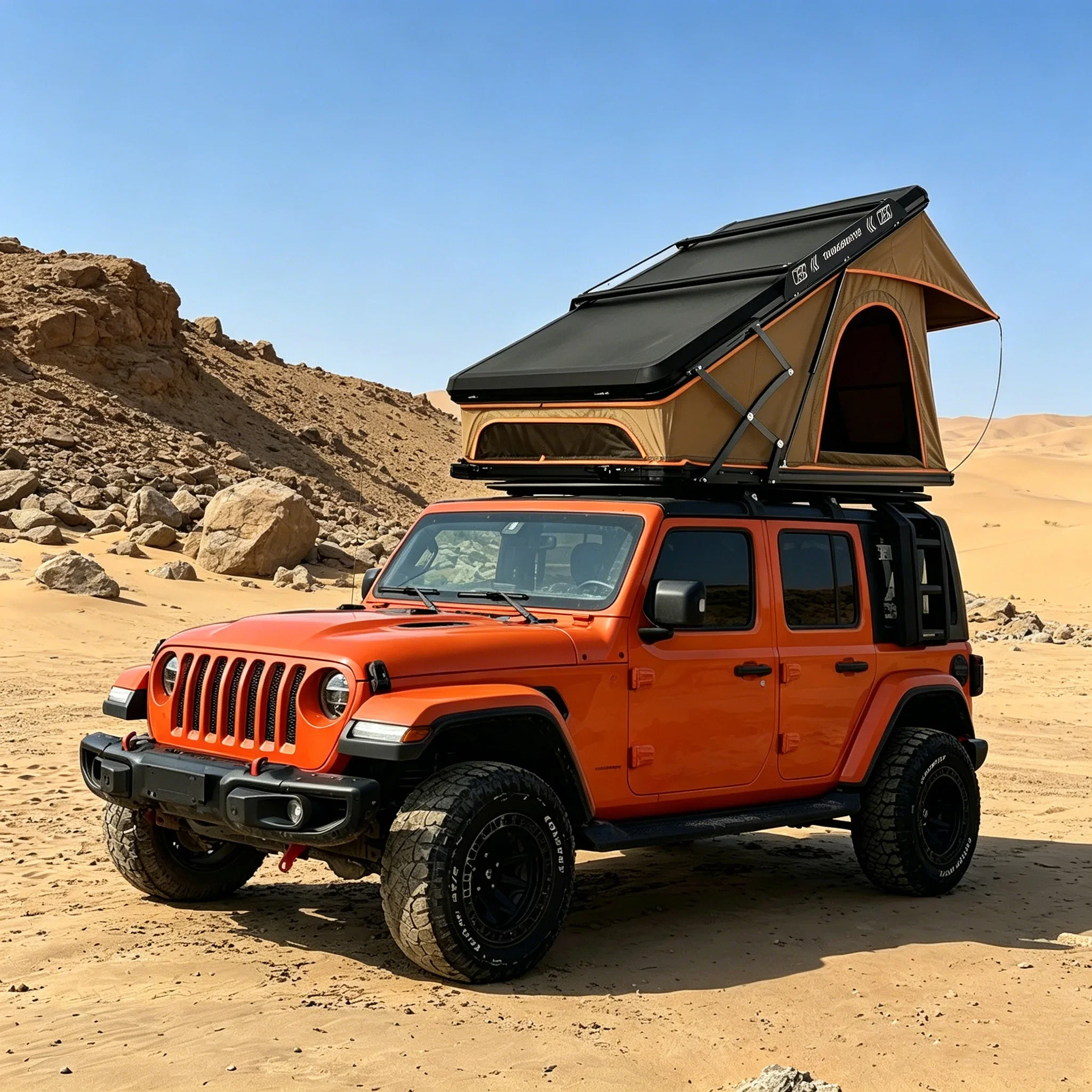 Aluminum Hard Shell Roof Top Tent X-Hinged Waterproof for Camping And Expedition - Factory Direct Supply
Aluminum Hard Shell Roof Top Tent X-Hinged Waterproof for Camping And Expedition - Factory Direct Supply