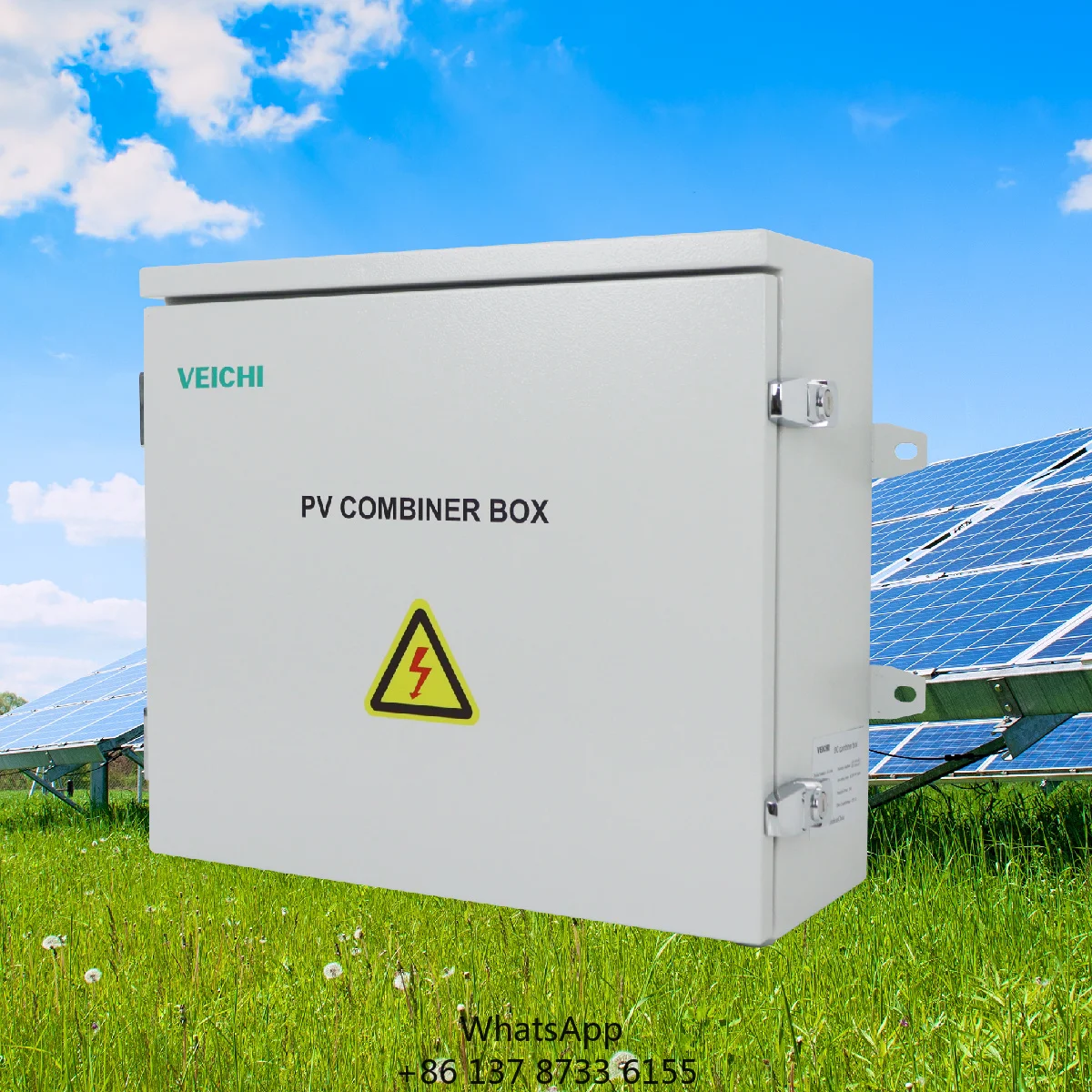 VEICHI Hot Sale Outdoor Photovoltaic Combiner Box Multi-input 8 Way Single Output 8 In 1 Out Junction Boxes For Solar PV System
VEICHI Hot Sale Outdoor Photovoltaic Combiner Box Multi-input 8 Way Single Output 8 In 1 Out Junction Boxes For Solar PV System