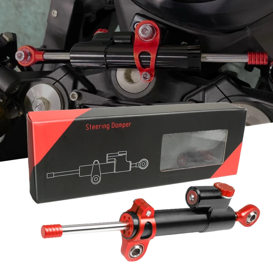 Motorcycle Adjustable Steering Stabilizer Damper Safety Control FOR Aprilia RSV R RSV4 RR FACTORY RSV4R RSV4RR SHIVER 750 SL1000
Motorcycle Adjustable Steering Stabilizer Damper Safety Control FOR Aprilia RSV R RSV4 RR FACTORY RSV4R RSV4RR SHIVER 750 SL1000
