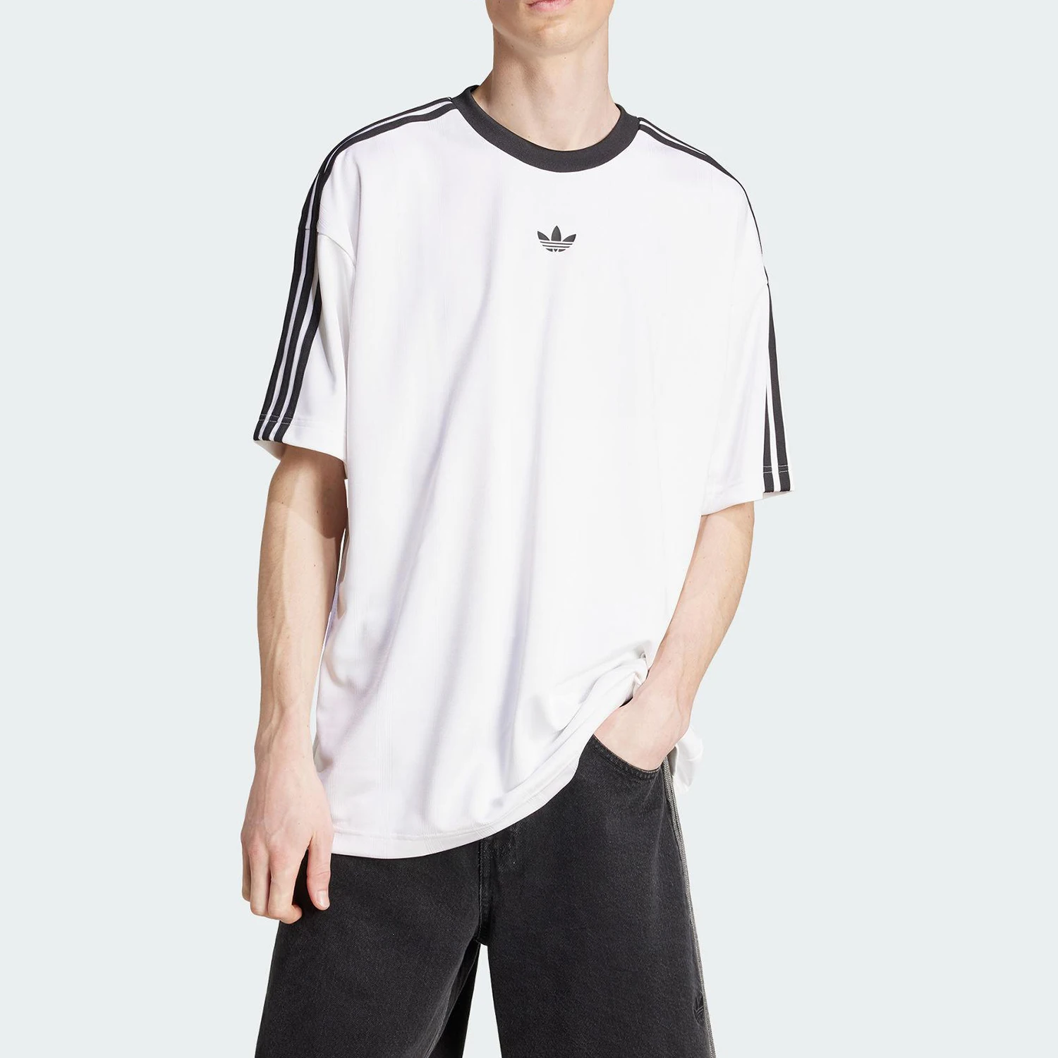 Adidas Authentic Three Leaves Men's Sports Loose Durable Knit Short Sleeve JW5877
Adidas Authentic Three Leaves Men's Sports Loose Durable Knit Short Sleeve JW5877