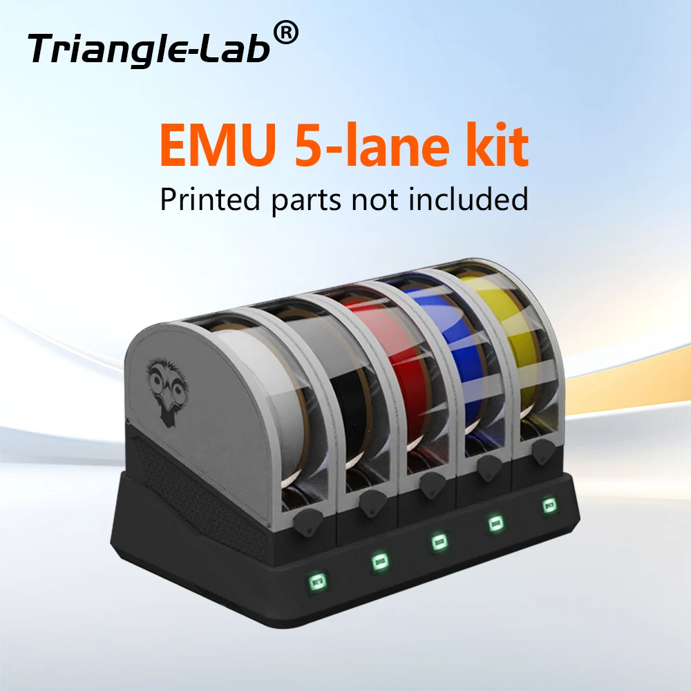Trianglelab EMU Expandable Multi material Unit KIT with PSF for klipper printer voron
Trianglelab EMU Expandable Multi material Unit KIT with PSF for klipper printer voron