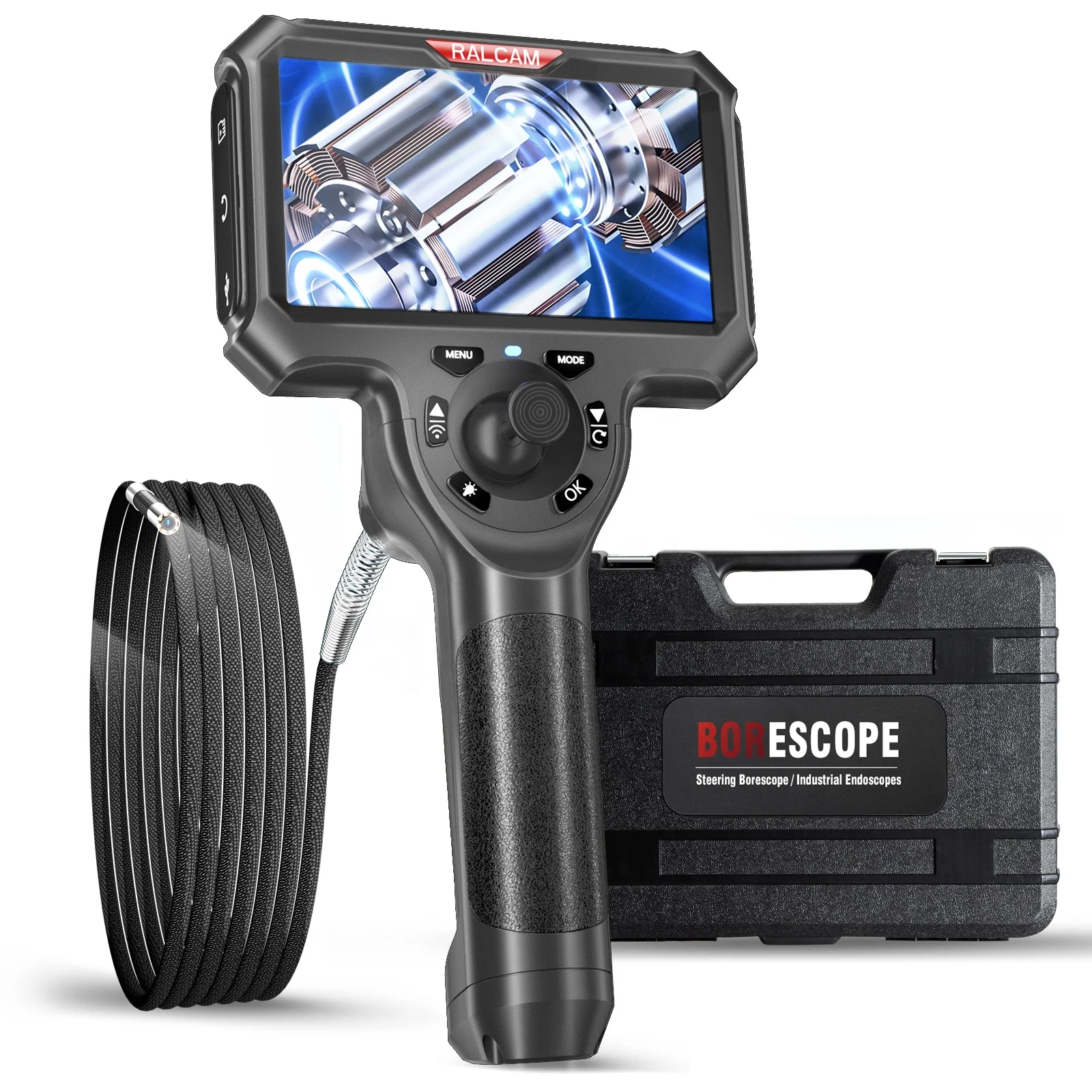 Ralcam IP67 бороскоп для автомобильного осмотра светодиодный светильник 4-сторонний 360 цифровой эндоскоп 3,9 мм 6,2 мм инспекционная камера эндоскоп
Ralcam IP67 бороскоп для автомобильного осмотра светодиодный светильник 4-сторонний 360 цифровой эндоскоп 3,9 мм 6,2 мм инспекционная камера эндоскоп