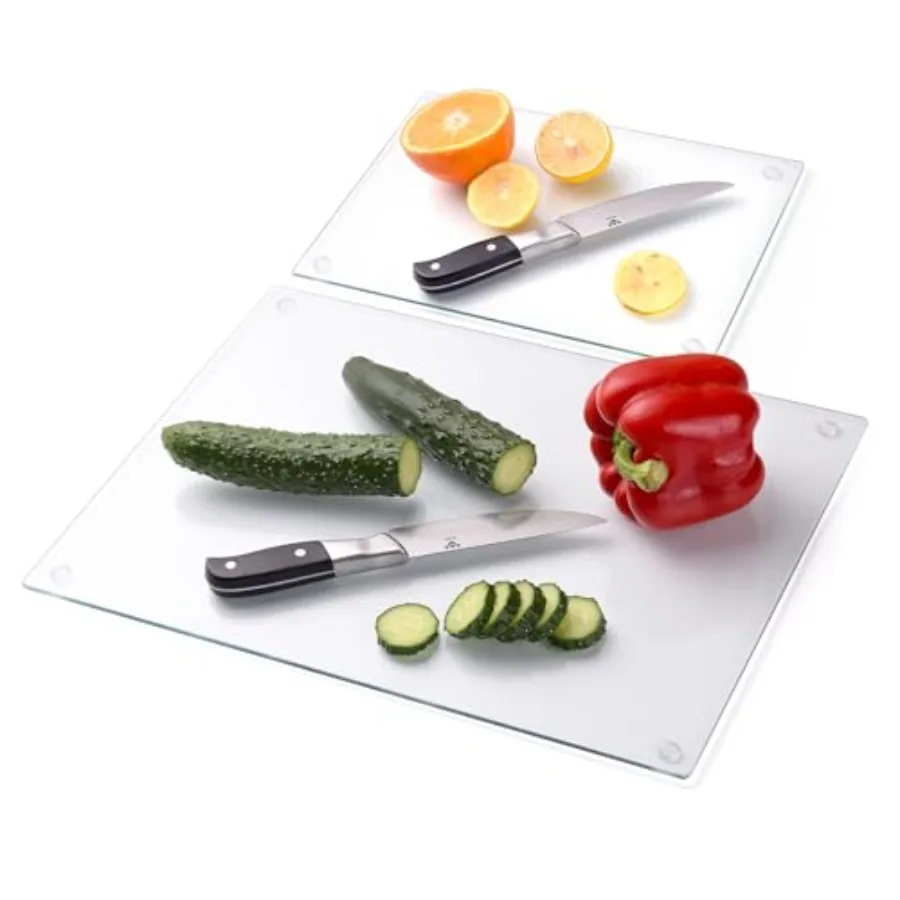 Tempered Glass Cutting Board for Kitchen, Dishwasher Safe, Clear Cutting Board for Countertop, Scratch Resistant, Heat Resistan
Tempered Glass Cutting Board for Kitchen, Dishwasher Safe, Clear Cutting Board for Countertop, Scratch Resistant, Heat Resistan