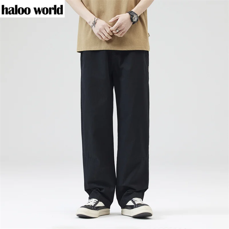 Men's Casual Loose Straight Leg Pants Season Trendy Wide Leg Workwear Long Trousers Comfortable Fit Fashionable Men's Clothing
Men's Casual Loose Straight Leg Pants Season Trendy Wide Leg Workwear Long Trousers Comfortable Fit Fashionable Men's Clothing