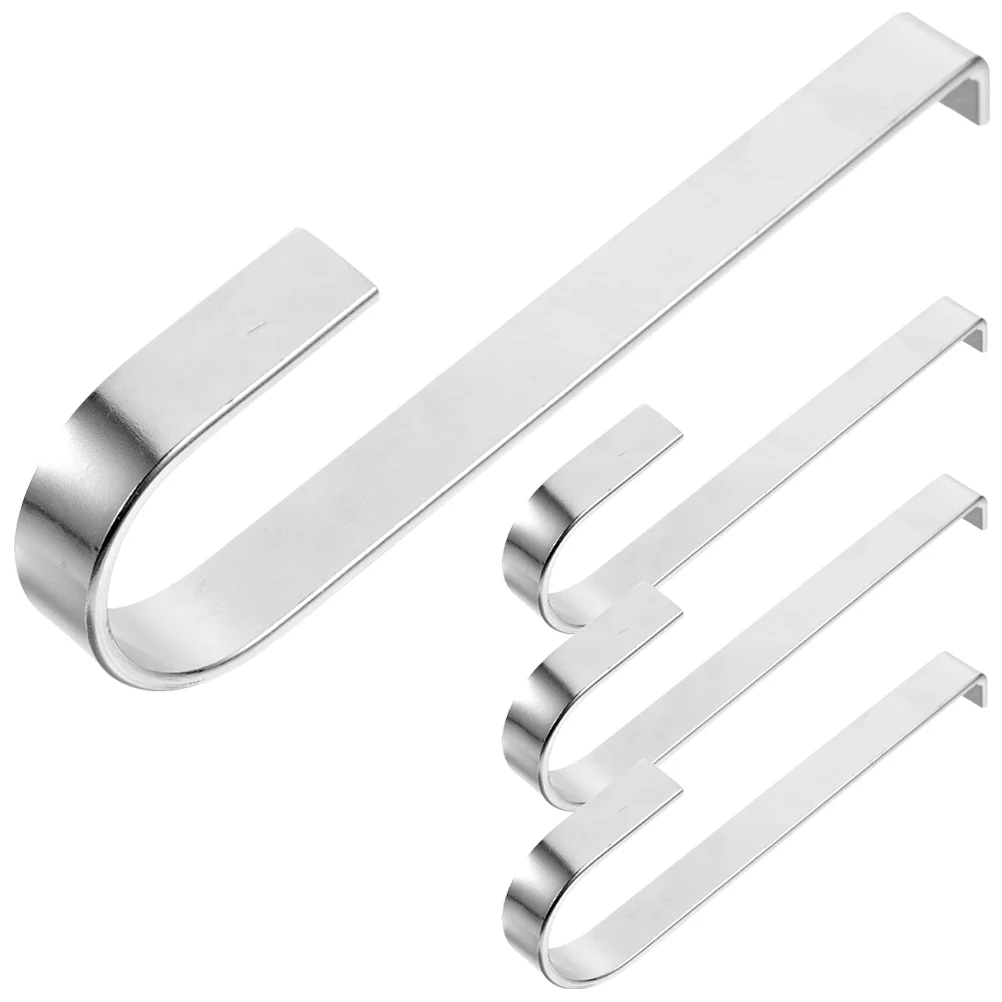 4 Pcs Metal Vinyl Siding Hooks for Outdoor Hanging Tool Stainless Steel Silver Light
4 Pcs Metal Vinyl Siding Hooks for Outdoor Hanging Tool Stainless Steel Silver Light