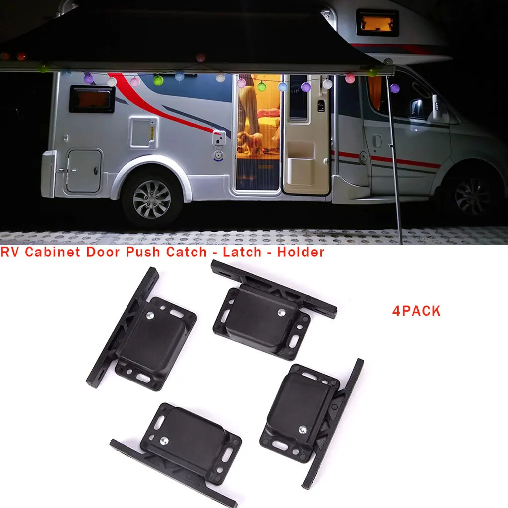 4Pack Hook Lock Cost-effective Solution RV Door Latch Kit Functional RV Cabinet Door Push Catch
4Pack Hook Lock Cost-effective Solution RV Door Latch Kit Functional RV Cabinet Door Push Catch