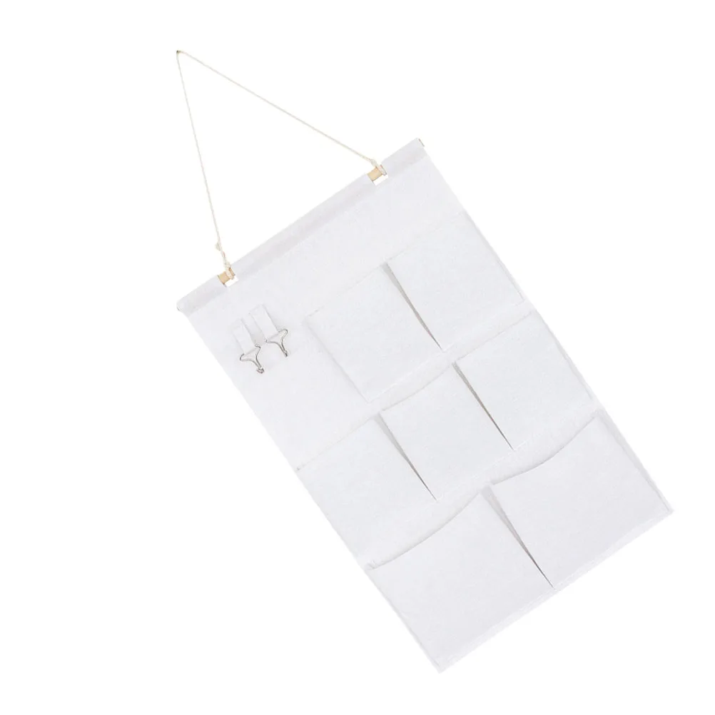 Wall Hanging Bag Large Capacity Storage Pouch White Bedroom Closet Organizer Door Hanging Bag Multipurpose Home Fabric Bags
Wall Hanging Bag Large Capacity Storage Pouch White Bedroom Closet Organizer Door Hanging Bag Multipurpose Home Fabric Bags