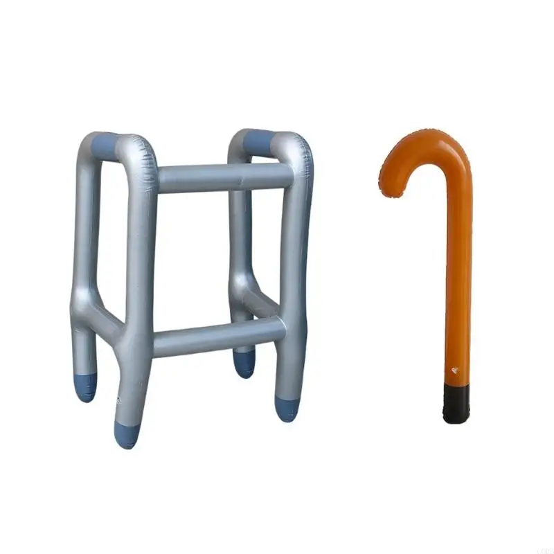 CORB Novelty Inflatable Walker And Cane Toy For Birthday Pranks Stage Accessories
CORB Novelty Inflatable Walker And Cane Toy For Birthday Pranks Stage Accessories