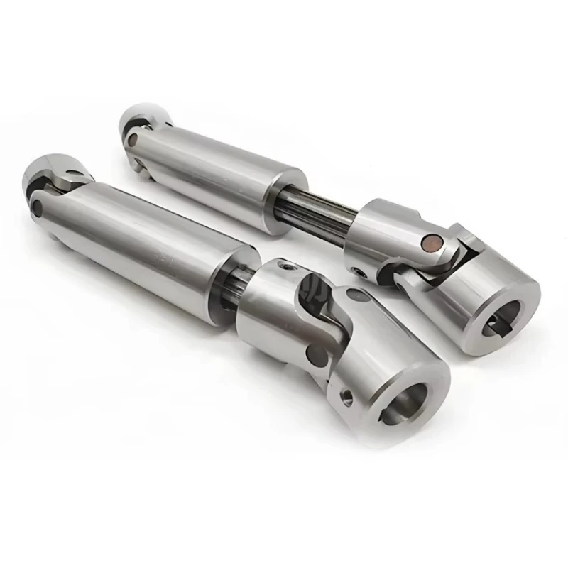 High quality flexible stainless steel telescopic adjustable cross shaft universal joint coupling
High quality flexible stainless steel telescopic adjustable cross shaft universal joint coupling