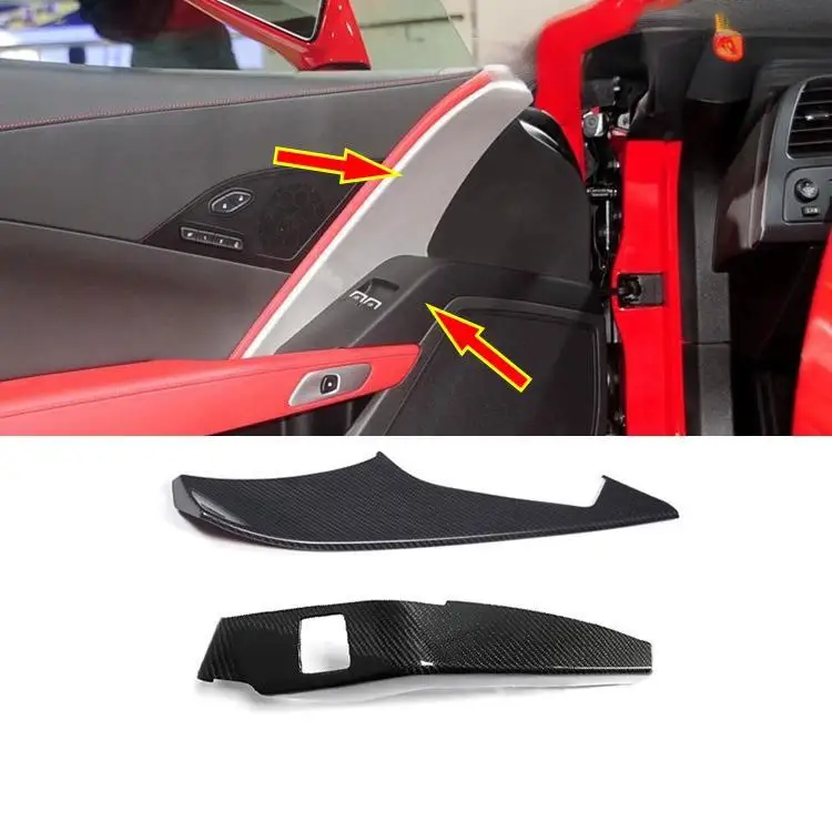 For Chevrolet Corvette C7 Real Dry Carbon Fiber Applicable to 2014-2019 Door panel glass lift, interior modification accessory
For Chevrolet Corvette C7 Real Dry Carbon Fiber Applicable to 2014-2019 Door panel glass lift, interior modification accessory