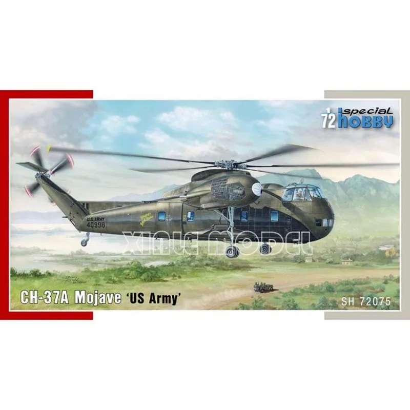 Special Hobby Plastic Assembled Plane Model Kit 72075 CH-37A Mojave'US Army '1/72
Special Hobby Plastic Assembled Plane Model Kit 72075 CH-37A Mojave'US Army '1/72