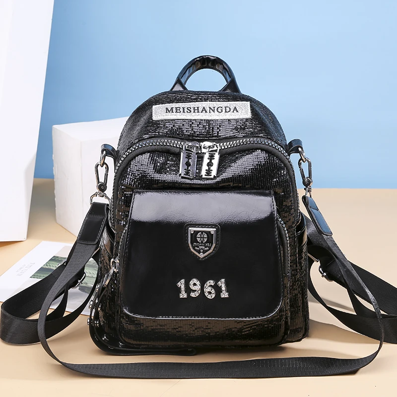 2024 New High Beauty Girl Student School Bag High Quality Leather Women's Backpack Large Capacity Female Travel Bolsas Sac A Dos
2024 New High Beauty Girl Student School Bag High Quality Leather Women's Backpack Large Capacity Female Travel Bolsas Sac A Dos